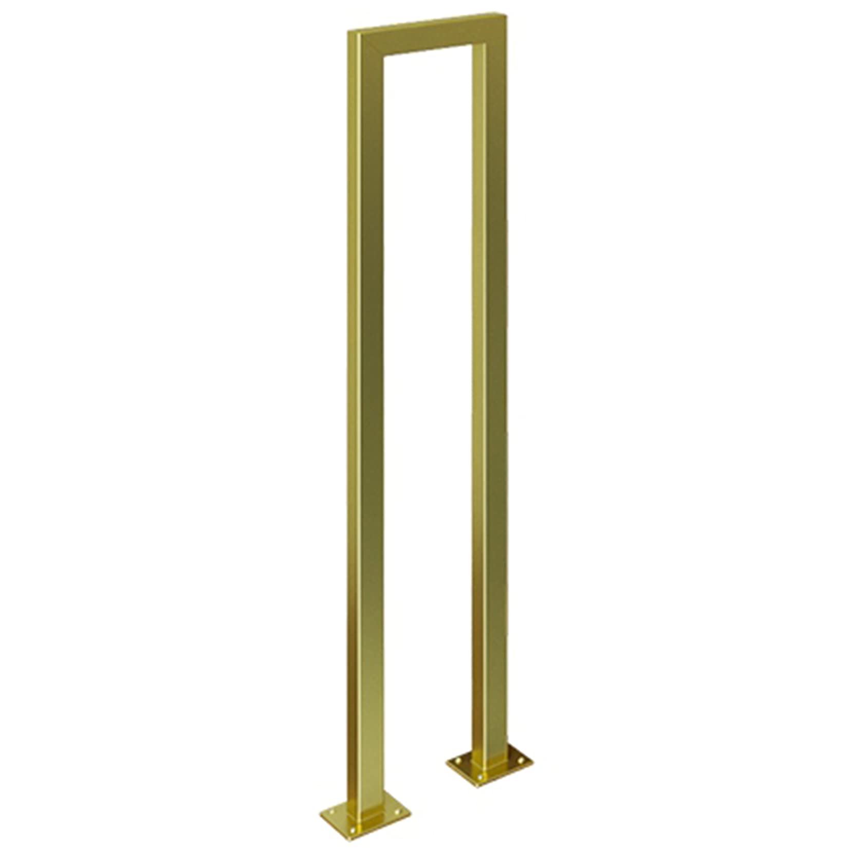 Barra de soporte de seguridad antideslizante de hierro forjado en forma de U con dorado para ancianos y niños, barra de apoyo de seguridad para interiores y exteriores