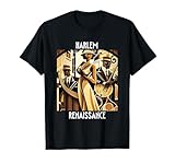 Harlem Renaissance 1920s Black History Month Abstract Art T-Shirt