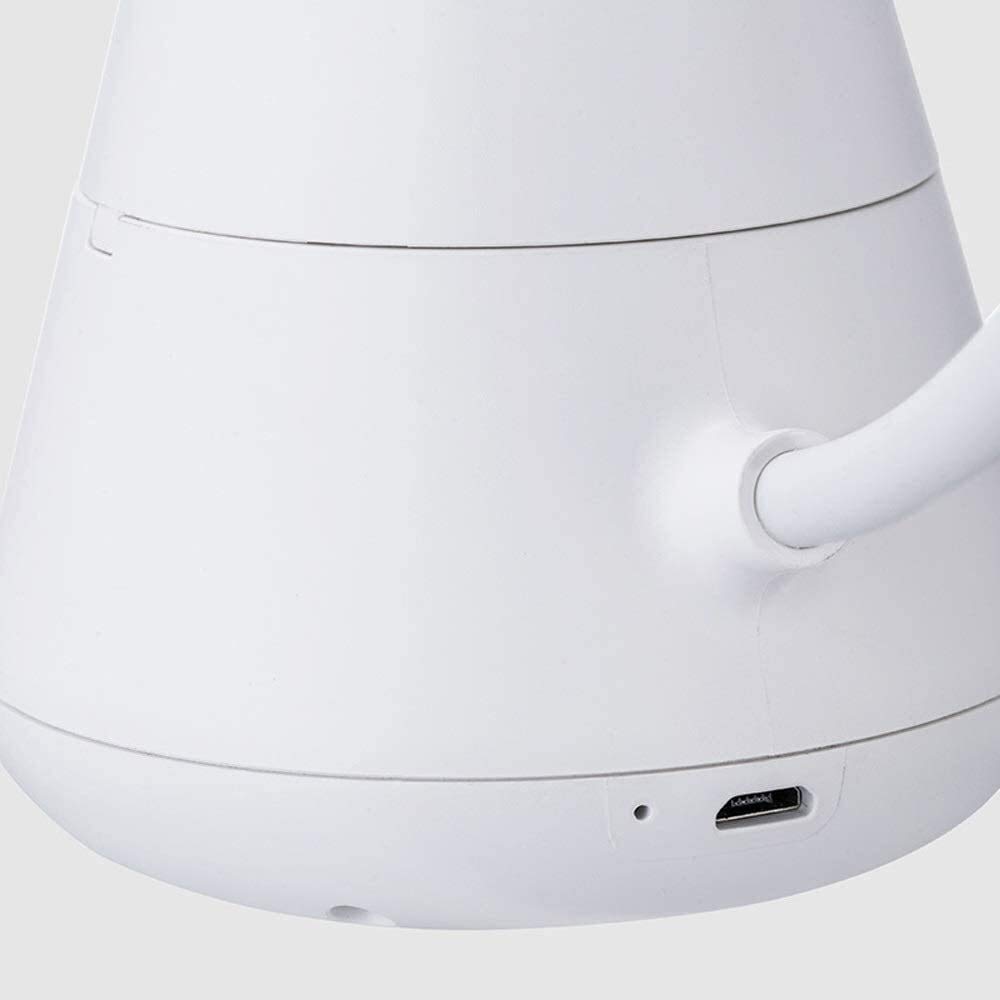 DieffematicTD Lampa biurkowa Przenośna lampa stołowa oczu, gęsiąnik, ściemnialna lampa stołowa składana - port ładowania USB, kontrola czujnika dotykowego, kemping zewnętrzny, przenośne ładowanie, ela