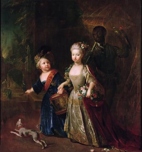 Affiches et Impressions Art Mural Salon Tableau Antoine Pesne Crownfrederick II 60x90 cm