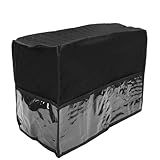 Photo Gallery baofuya coperchio di polvere per macchina da cucire, copertura completa a tutto tondo in tela robusta materiale protettore della macchina da cucito pieghevole a prova di acqua con tasche (black) Photo Gallery baofuya coperchio di polvere per macchina da cucire, copertura completa a tutto tondo in tela robusta materiale protettore della macchina da cucito pieghevole a prova di acqua con tasche (black)
