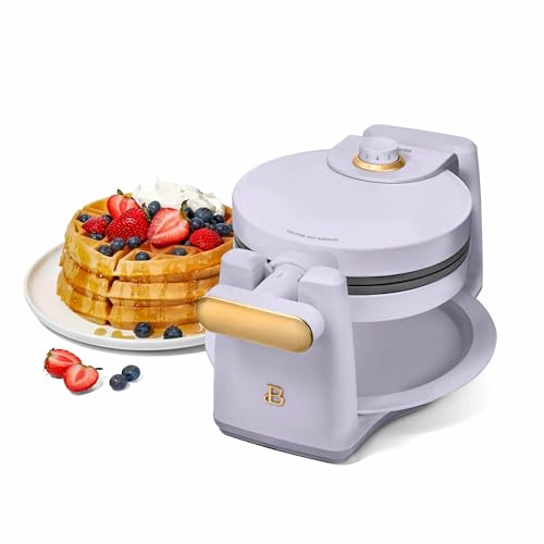 Beautiful Rotating Waffle Maker in Lavender