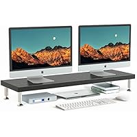 MaxGear Large Dual Monitor Stand Riser