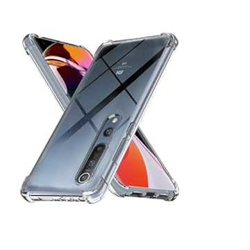 Capa para Xiaomi Mi 10 / Mi 10 Pro (5g) anti-impacto TPU transparente borda reforçadas anti-choque