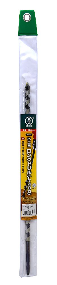 (未使用･未開封品)大西工業 ロングドリル＜L-400＞（NO．７） 21mm 大西工業 No.7 ロングドリル(L-400)12.0mm[電動工具 穴あけ工具