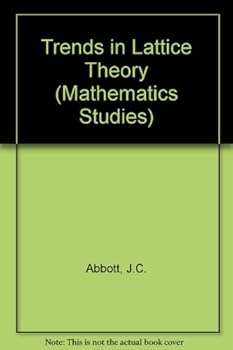 Paperback Trends in Lattice Theory (Mathematics Studies) Book