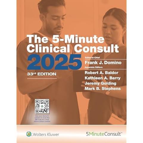 The 5-Minute Clinical Consult 2025 (The 5-Minute Consult Series) Cover