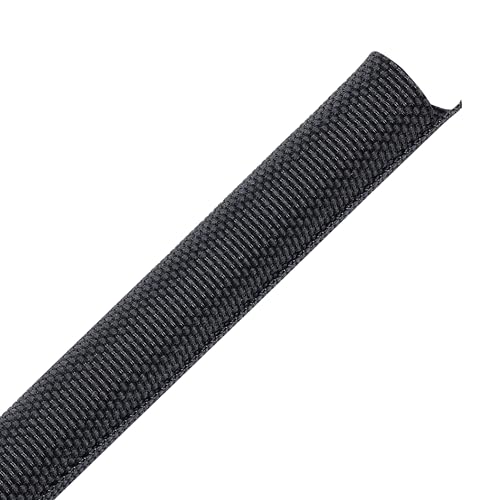 Gaine tressée fendue anti-nœud pour protéger vos câbles audio
