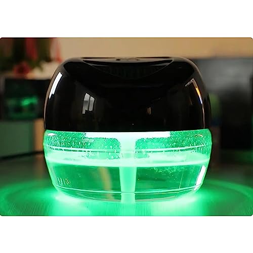 Image of Purifier Air Washer, Air Fresher Aroma Diffuser Odor for Smokers, Dust, Mold, Home and Pets, Air Cleaner with Night Light, Super Quiet and Safety (Black)