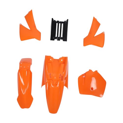 Kit carénage moto orange et garde-boue avant pour Junior 50cc 1997-2010