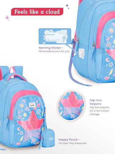 Image of Genie 15 inch Laptop Backpack for Women & Girls | Spacious Office, College & Travel Bag | Water Resistant, Multi-Compartment with Padded Laptop Sleeve