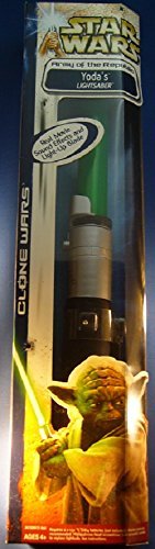 🔥 Cashback up to 70% Star Wars Clone Wars Army of the Republic - Yoda's Electronic Lightsaber by Hasbro