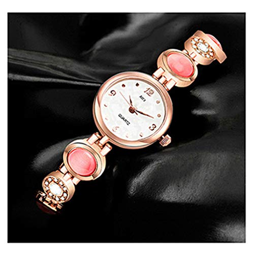 Harbour Analogue Women's Watch (Multicolored Dial Rose Gold Colored Strap)