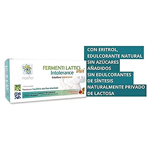 NOEFAR ERBOFLORA intolerance 12amp. – produit multifonction à large champ d’application, convient à ceux qui recherchent un produit fiable au quotidien, boîte de 12 ampoules et est conçu pour offrir u