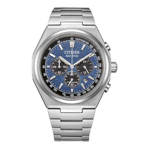 Citizen CA4610-85L Chronographe en Titane et Verre Saphir
