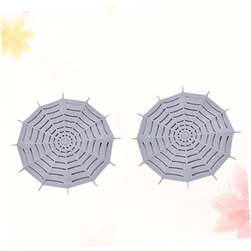 Filtro para desagüe de piso 5 piezas gris miniatura 6