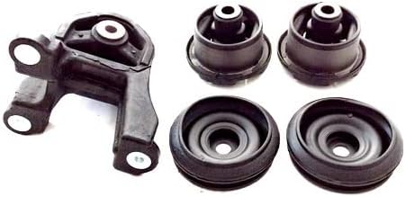 NISTO 5 Rear Differential Arm Mounting Bushing Top Support Repair Kit Compatible With Fit For 2001-2012 Honda CR-V