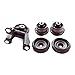 NISTO 5 Rear Differential Arm Mounting Bushing Top Support Repair Kit Compatible With Fit For 2001-2012 Honda CR-V