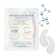 Instant Firm Under Eye Patches, Collagen Peptide Firming Under Eye Mask for Puffy Eyes and Dark Circles Treatment, Wrinkles Filler Improve Fine Lines Skin Care for Women Men, 10 pair