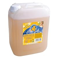 PUSTEFIX - 420869750 Nachfüllkanister I 5 l Seifenblasenflüssigkeit I Bunte Bubbles I Seifenblasen für Hochzeit, Kindergeburtstag, Sommerfest I Bunte Seifenblasen für Kinder & Erwachsene