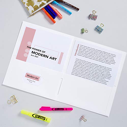 Papelería, Office Product folder blanco Marca AVERY (3)