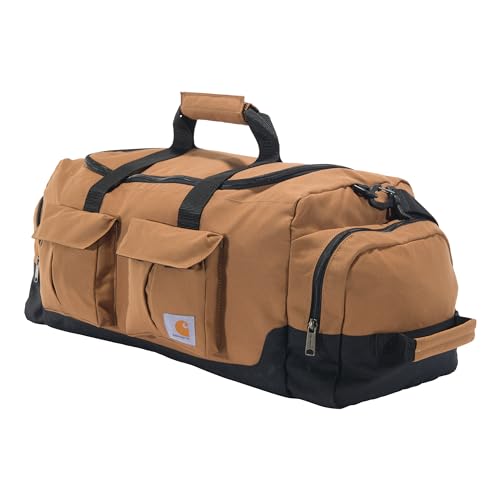 Carhartt 40L Utility Duffel, Heavy-Duty Gear Bag for Jobsite, Gym, & Travel, Duffel Bag