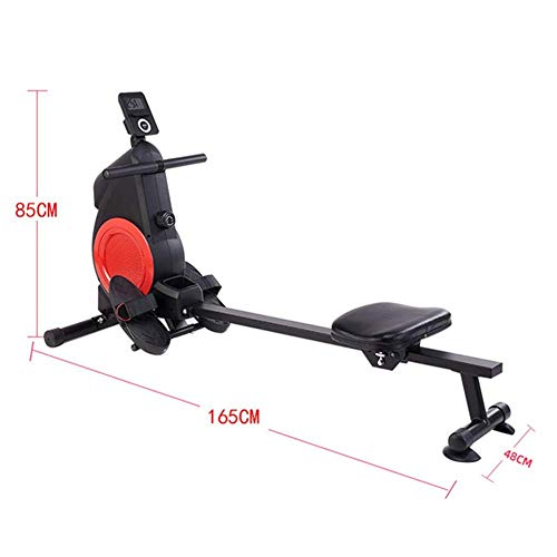 Image of Foldable Rowing Machines Rowing Machine Foldable Exercise Rowing Machine for Home Indoor Rower Fitness Cardio Hd Data Display Resistance Adjustment Maximum Load 120kg Abdominal Training