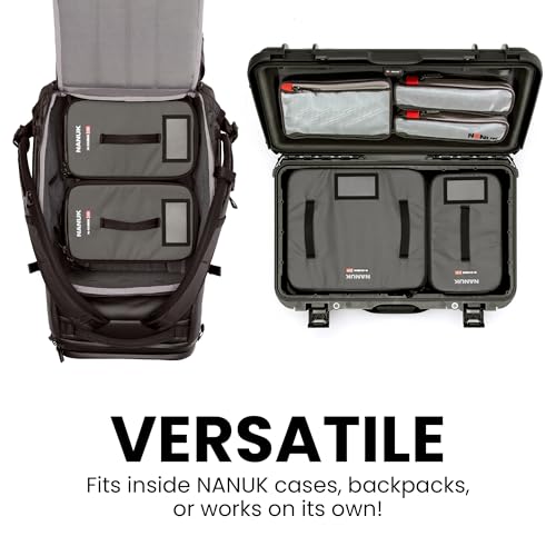 Image of NANUK N-PVD Messenger Bag for Camera and Drone, Black - 15L