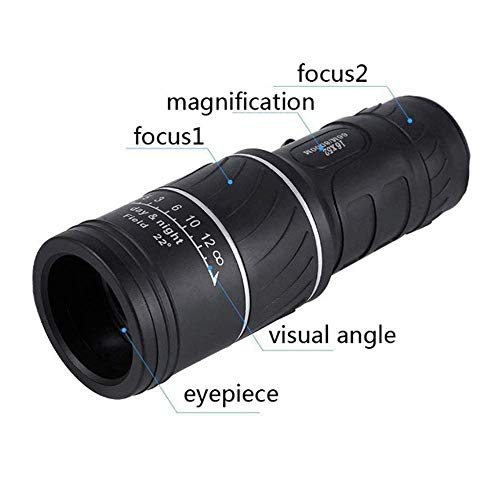 Telescopio portátil para adultos 16X52 monocular miniatura 3
