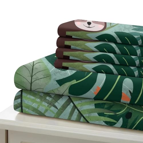 Housse de couette paresseux 3D ultra douce anti-plis lit single