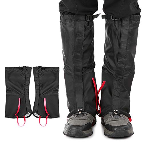 ZJchao Boot Gaiters, Mountain Snow Leg Gaiters Windproof Shoes Cover Gaiter Boot Gaiters For Men With Dust Proof Leg Gaiter For Climbing Hiking Explor
