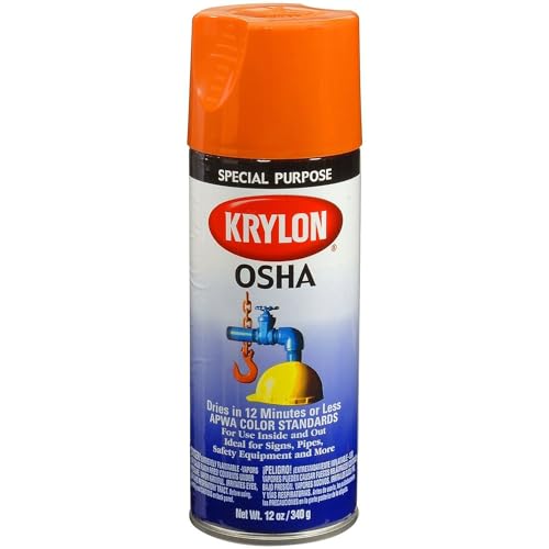 Popsicle Safety Orange OSHA Paint