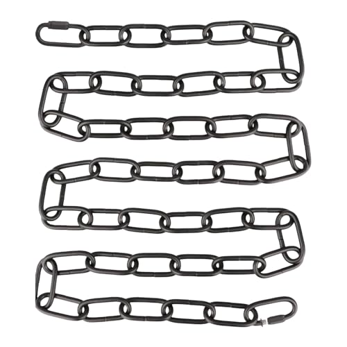 Industrial Light Fixture Chain Metal Pendant Chandelier Adjustable Extension with Connection Locks Adjustable Extension Chain wi