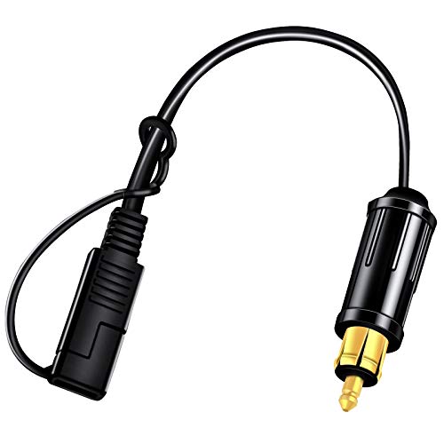Image of BMW Cigarette Lighter Splitter Adapter - SAE Connector to DIN Plug for Car Power Charger Port