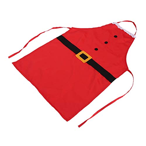 Avental de Natal, cor vermelha, Natal, festa, jantar, aventais, cozinha, cozinha, decoração de festi