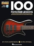 100 Funk R&B Bass Lessons | Funk Bass, R&B Bass, Slap Pop Techniques Songbook | Bass Lesson Goldmine Series | Bass Guitar Tablature and Audio Tracks | Funk Bass Sheet Music for All Skill Levels