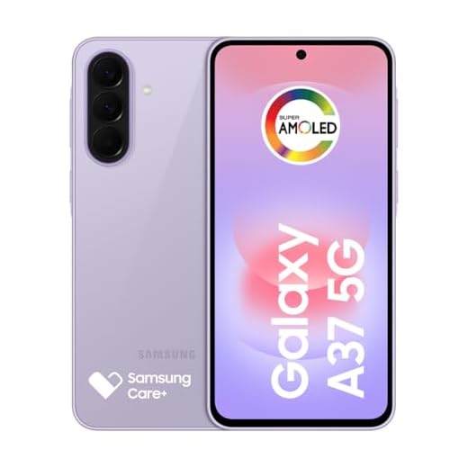 Celular Samsung Galaxy A37 5G 128GB, 6GB RAM, Câmera 50MP (Lavanda)