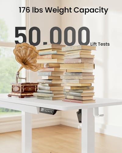 Ergear EGESD79W-US Standing Desk With Drawer thumb #4