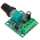 Ciieeo Pwm Dc motordrehzahlregler Einstellbarer Motorregler Potentiometer Drehzahlsteuerung für Gleichstrommotoren Langlebiges Modul mit Schutz gegen Verpolung Einfache Bedienung