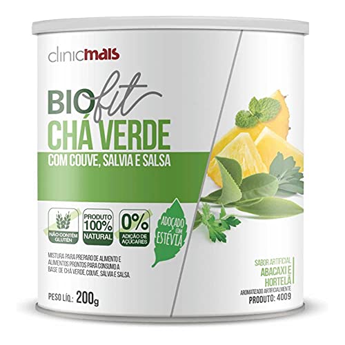 Kit 2x Chá Verde com Couve, Sálvia, Salsa 200g