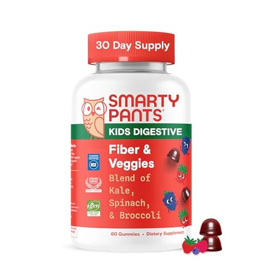 SmartyPants Fiber & Veggies Prebiotic Gummies