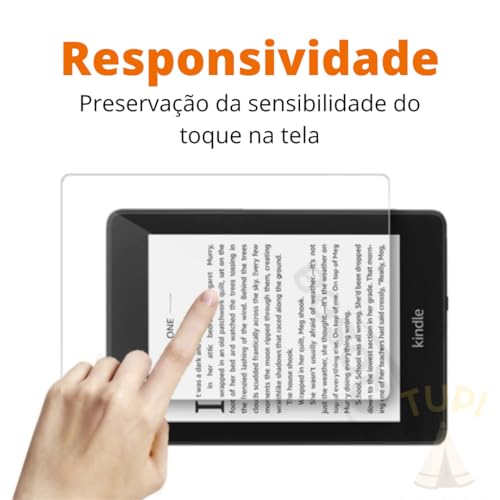 Película Protetora para Kindle Paperwhite 12 2024 - Tela 7 - SA568B/SA569P - Fosca