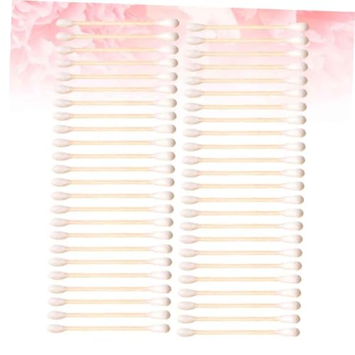 WOFASHPURET Cotton Buds 300 Pack Soft Gentle for Makeup Removal Cleaning Wound Care Compact for Travel