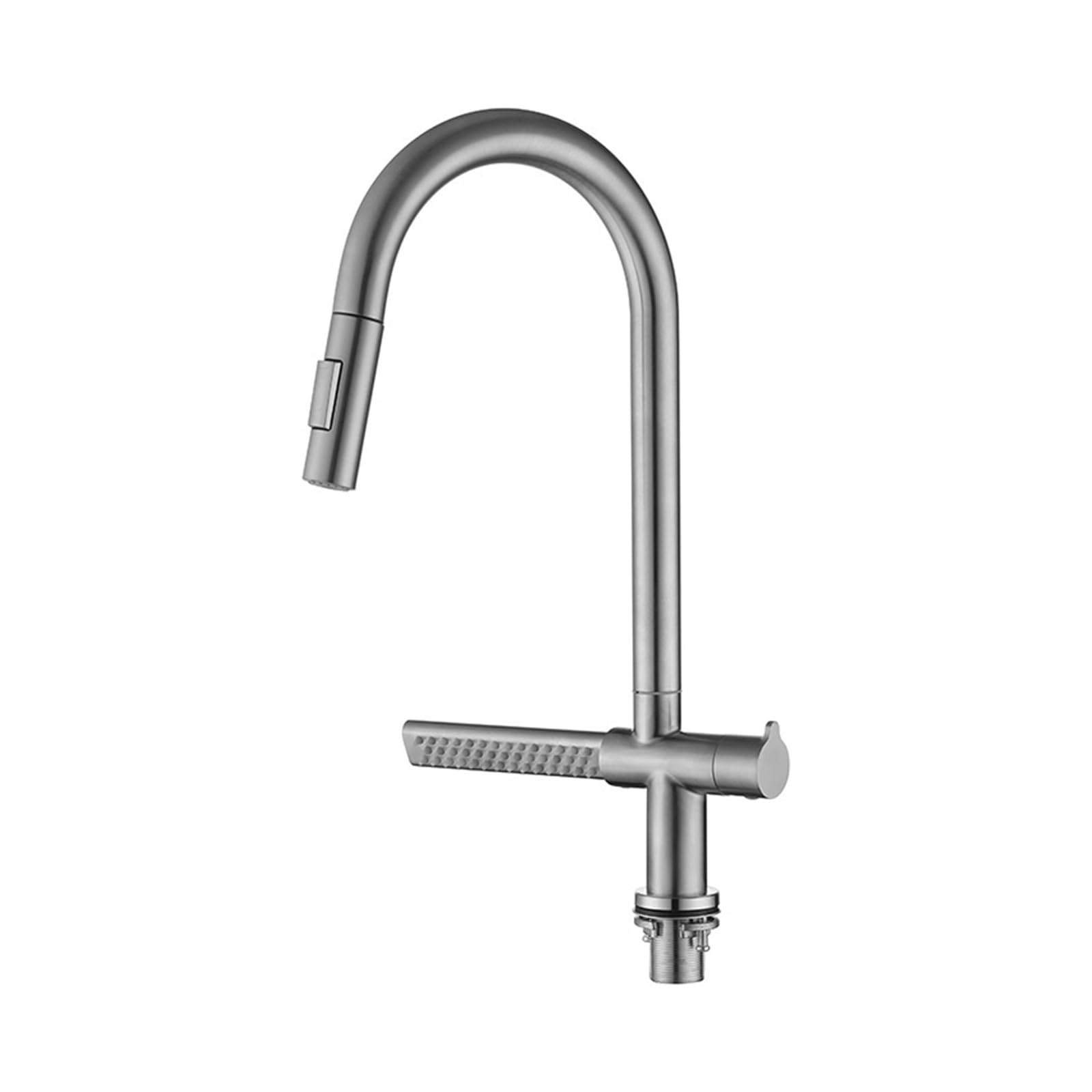 Robinet de processus de tréfilage en acier inoxydable 304 au design minimaliste pour cuisine