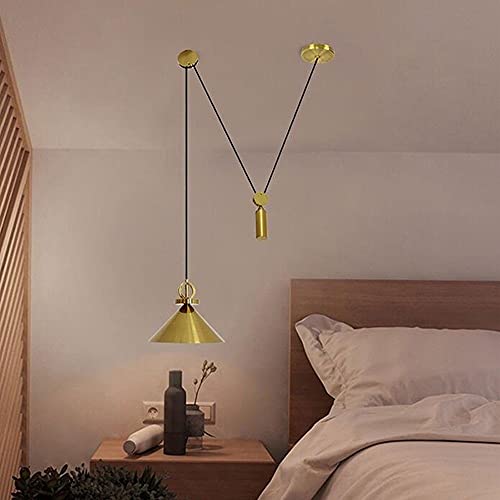 Chandelier plafonnier or finition métal haut de gamme douille E27