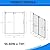 56-60" W x 70" H Frameless Shower Doors, Sliding Glass Door with 5/16" (8mm) Clear SGCC Tempered Glass, Bathroom Door w/Towel Bar, Soft Close & Anti-Jumping System, Stainless Steel, Brushed Nickel