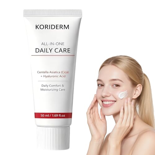 Koriderm Time Reverse Cream Koriderm Time Reverse Cream All-in-One Moisturizing Face Cream with Cica Herbal & Hyaluronic Acid Lightweight Natural Formula for All Skin Types 50mL/1.69 fl.oz