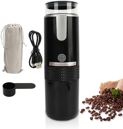 Gugxiom Machine à Portable, Cafetière 1200 MAh, Capsules de café Compatibles et 