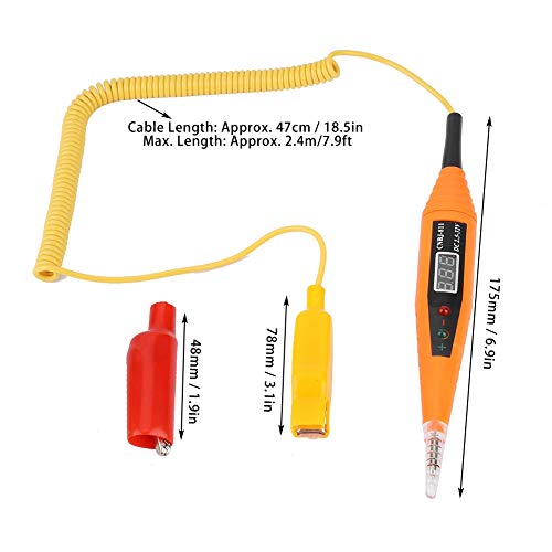 Auto stroomcirkeltester, 2,5-32V Auto Digital circuittester potlood elektrisch diagnostisch gereedschap Power Probe… - Image 5