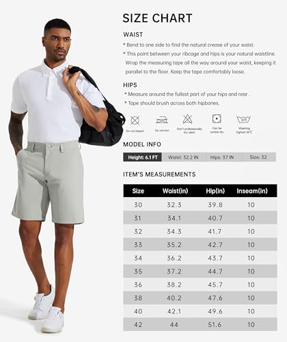 Short de golf homme Willit extensible pour éviter la transpiration et serrer - 7